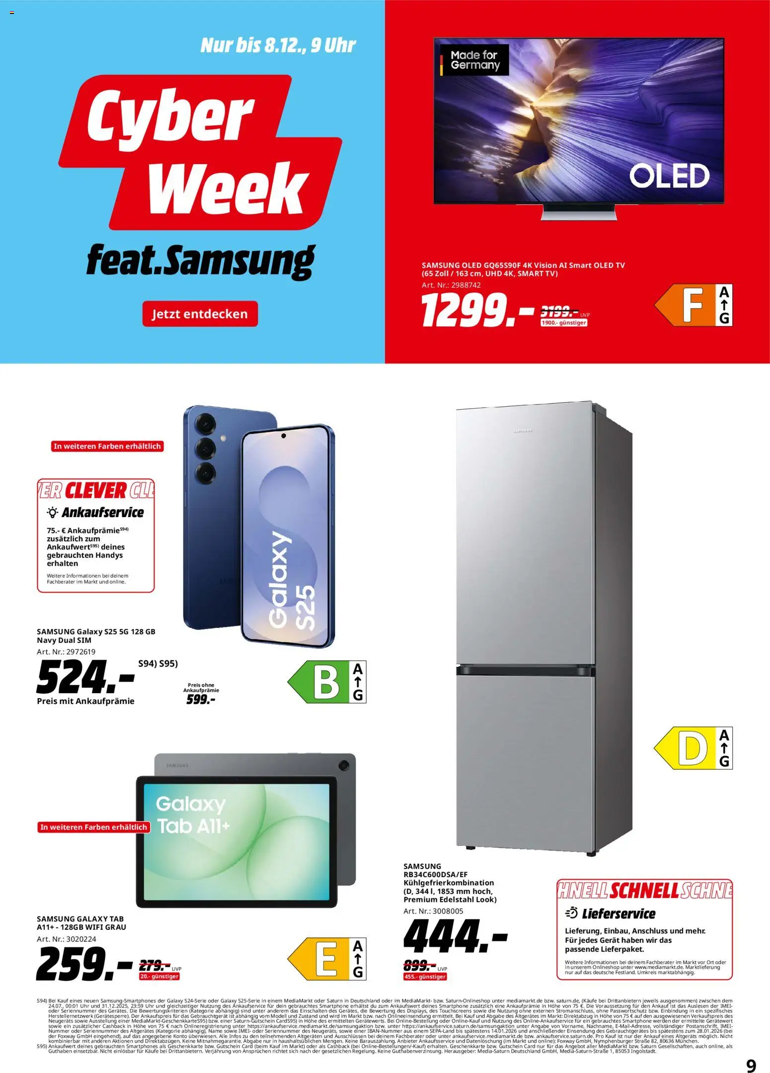 Media Markt - Cyber Monday – gültig ab 01.12.2025 | Seite: 9