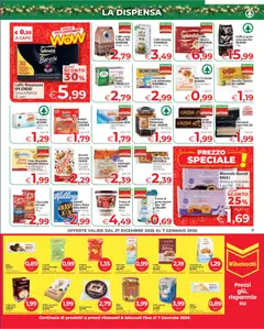Anteprima del volantino Despar Sardegna catalogo valido a partire dal 27.12.2025 | Pagina: 7 | Prodotti: Formaggio, Croissant, Cacao, Frollini