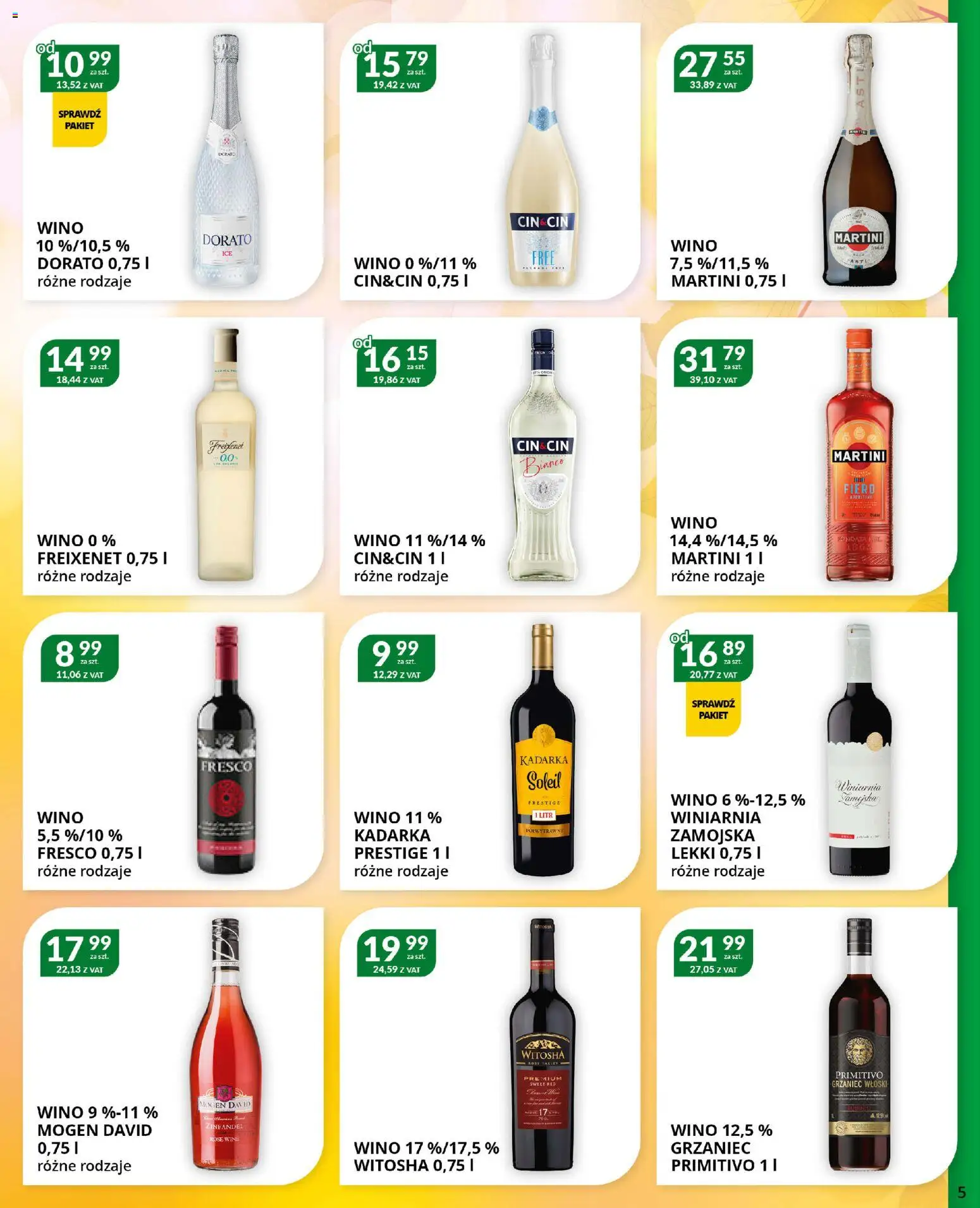 Eurocash Gazetka - Katalog Alkoholowy C&C od 01.11.2025 | Strona: 5