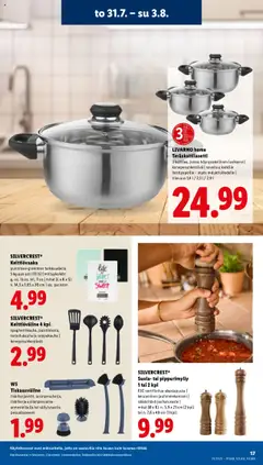  | Sivu: 20 | Tuotteet: Keittiövaaka, Astianpesuaine, Soppakauha, Suola