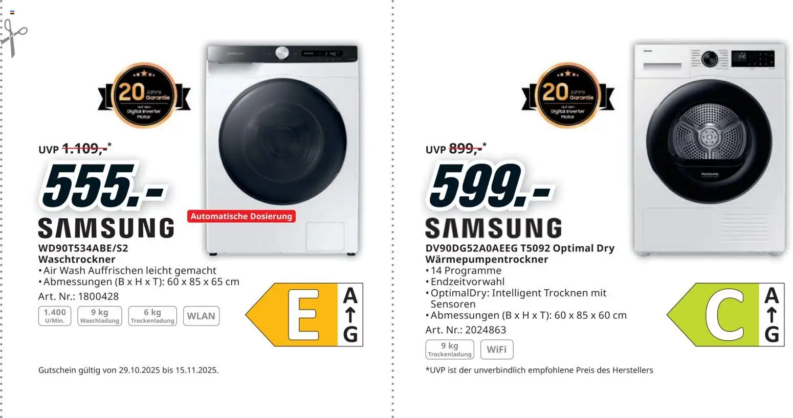 Media Markt Angebote gültig ab 29.10.2025 | Seite: 17 | Produkte: Samsung