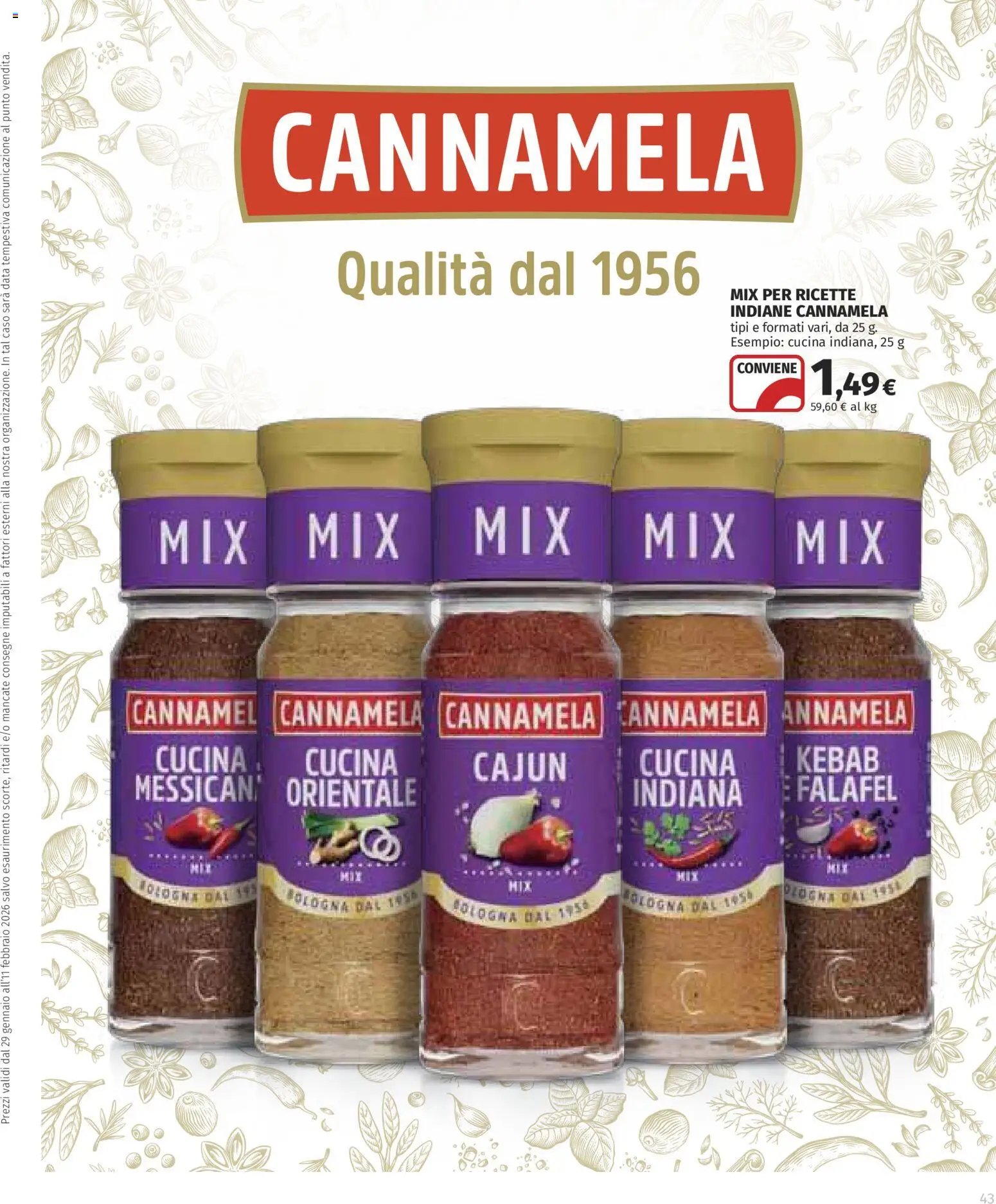 Volantino Ipercoop del 29.01.2026 | Pagina: 43 | Prodotti: Falafel