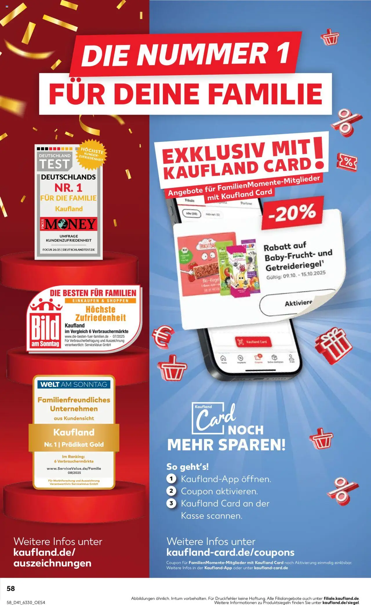 Kaufland prospekt Kiel	 – gültig ab 09.10.2025 | Seite: 58