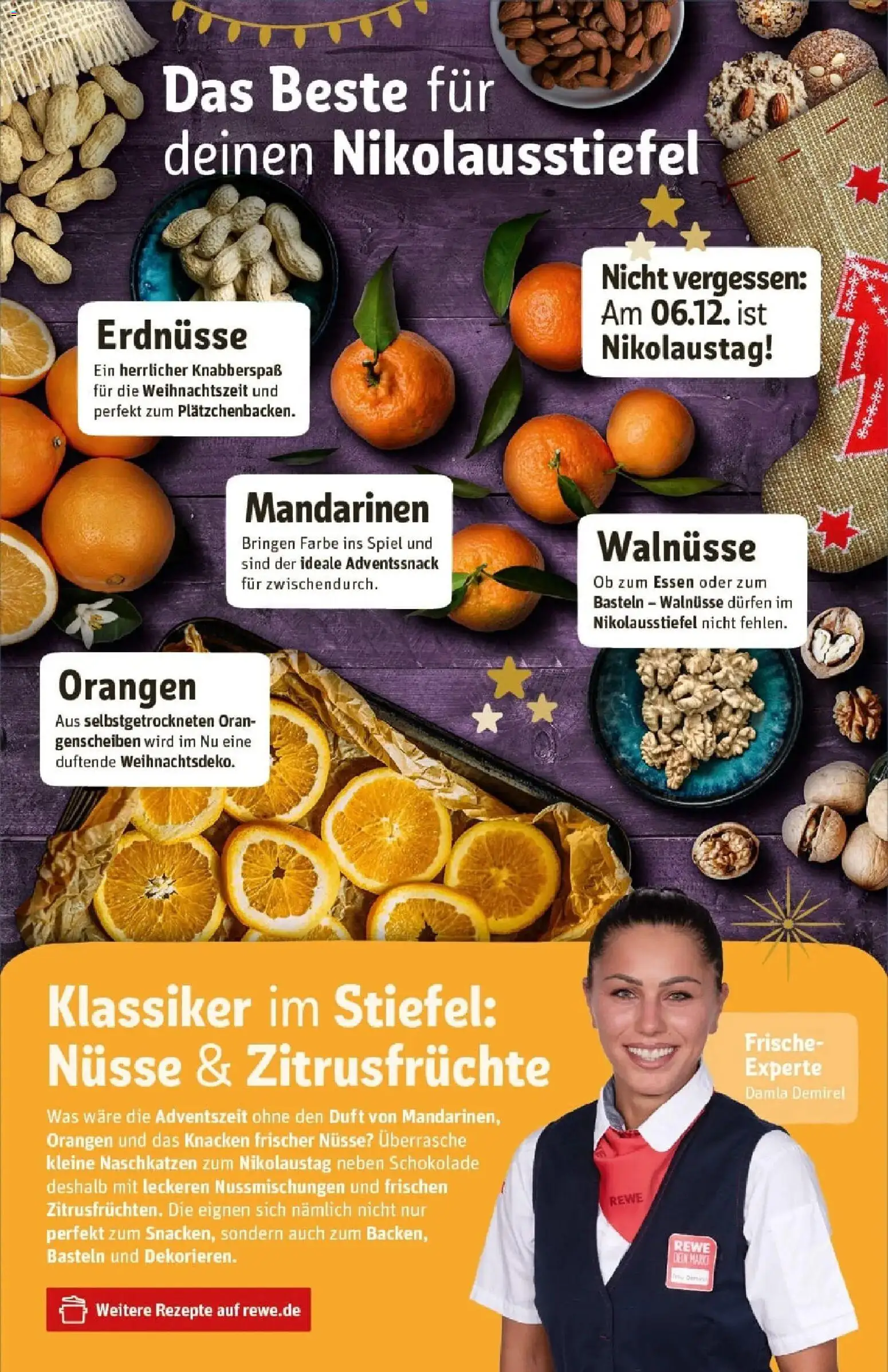 Rewe prospekt Rodgau/Dudenhofen	 – gültig ab 23.11.2025 | Seite: 17 | Produkte: Spiel, Erdnüsse, Orangen, Nüsse