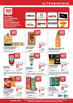 Hipercor catálogo │ válido desde el 17.07.2025 | Página: 13 | Productos: Jamón, Arroz, Pasta, Anchoa
