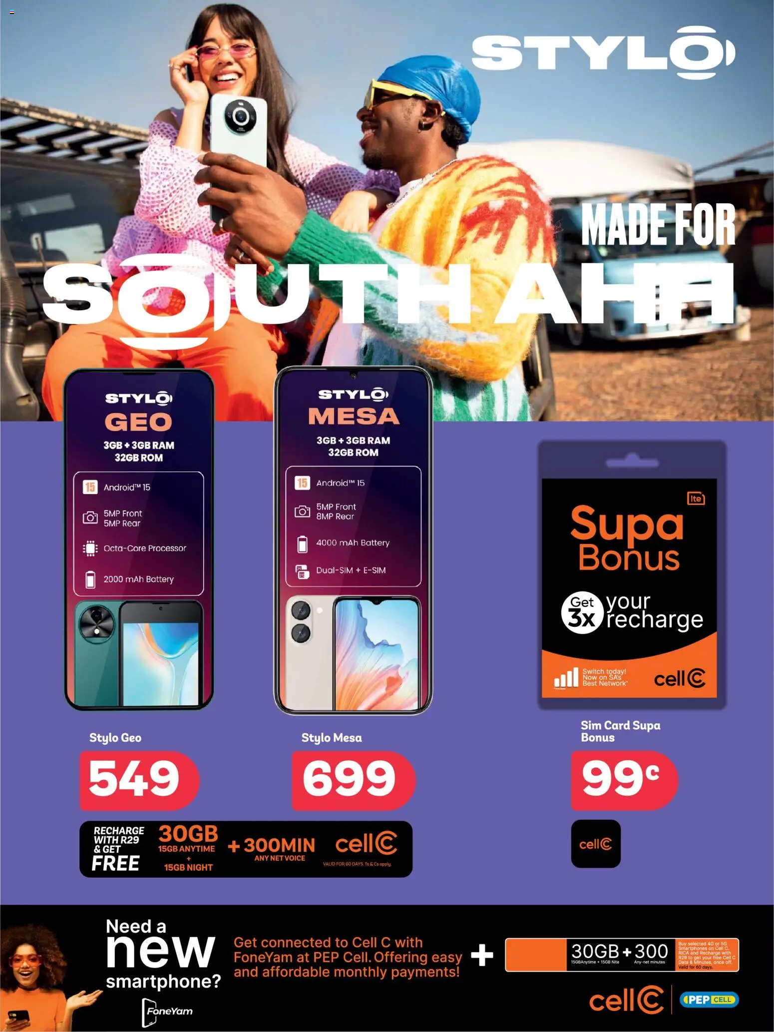 New PEP Stores catalogue – valid from 24.04.2026 | Page: 8 | Products: Data, Sim, Smartphone, Battery