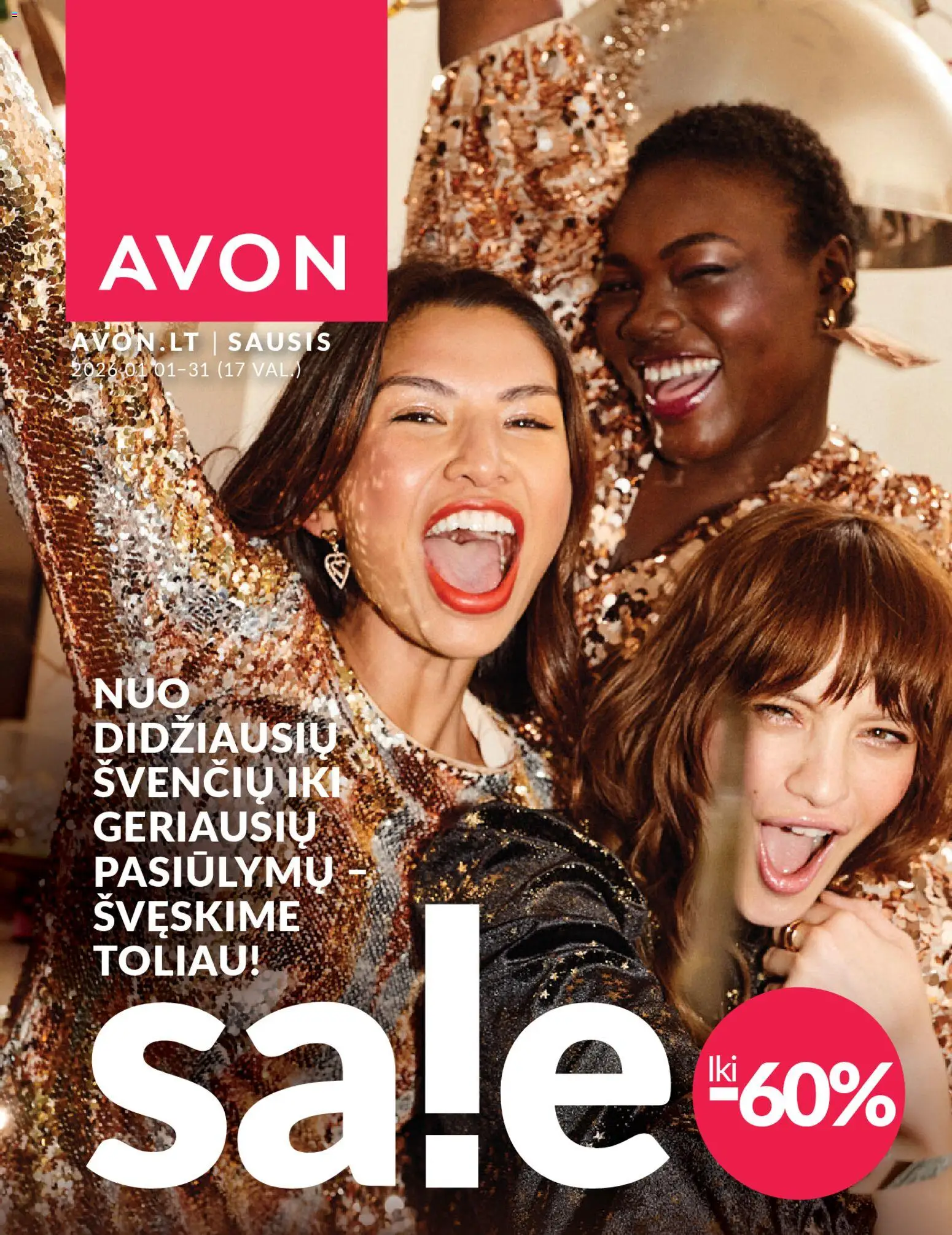AVON akcijos nuo 01.01.2026 | Puslapis: 1