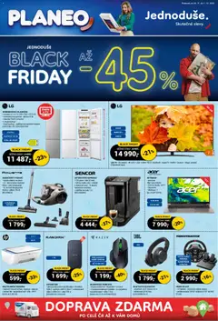 Náhled letáku Planeo Elektro Black Friday od 24.11.2025