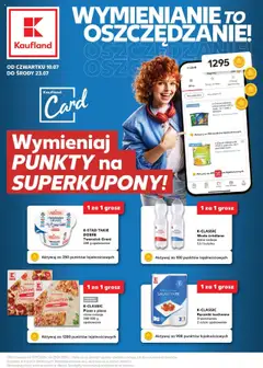 Pogląd oferty "Kaufland gazetka - Superkupony" - ważna od 10.07.2025