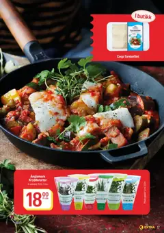 Forhåndsvisning av Coop Extra Middagsdisken Bonjour Frankrike gyldig fra 10.03.2026 | Side: 17