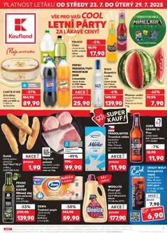 Náhled letáku Kaufland leták - Liberec od 23.07.2025