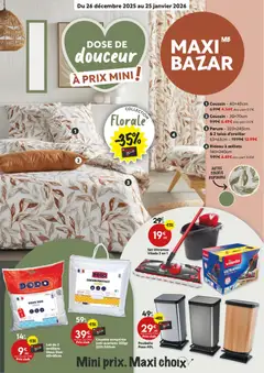 Maxi Bazar - Prévisualisation de Maxi Bazar - Catalogue Maxi Bazar valide à partir de 26.12.2025