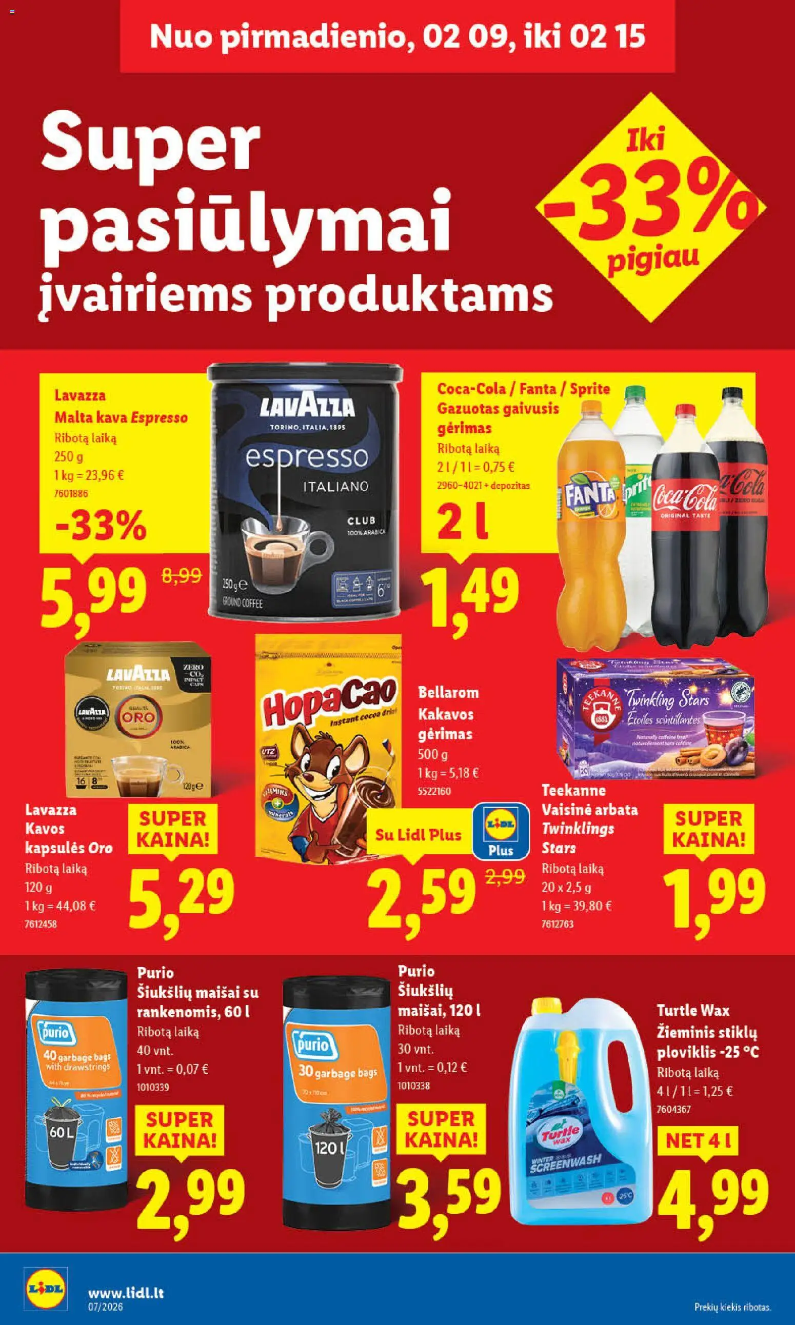LIDL akcijos nuo 09.02.2026 | Puslapis: 16