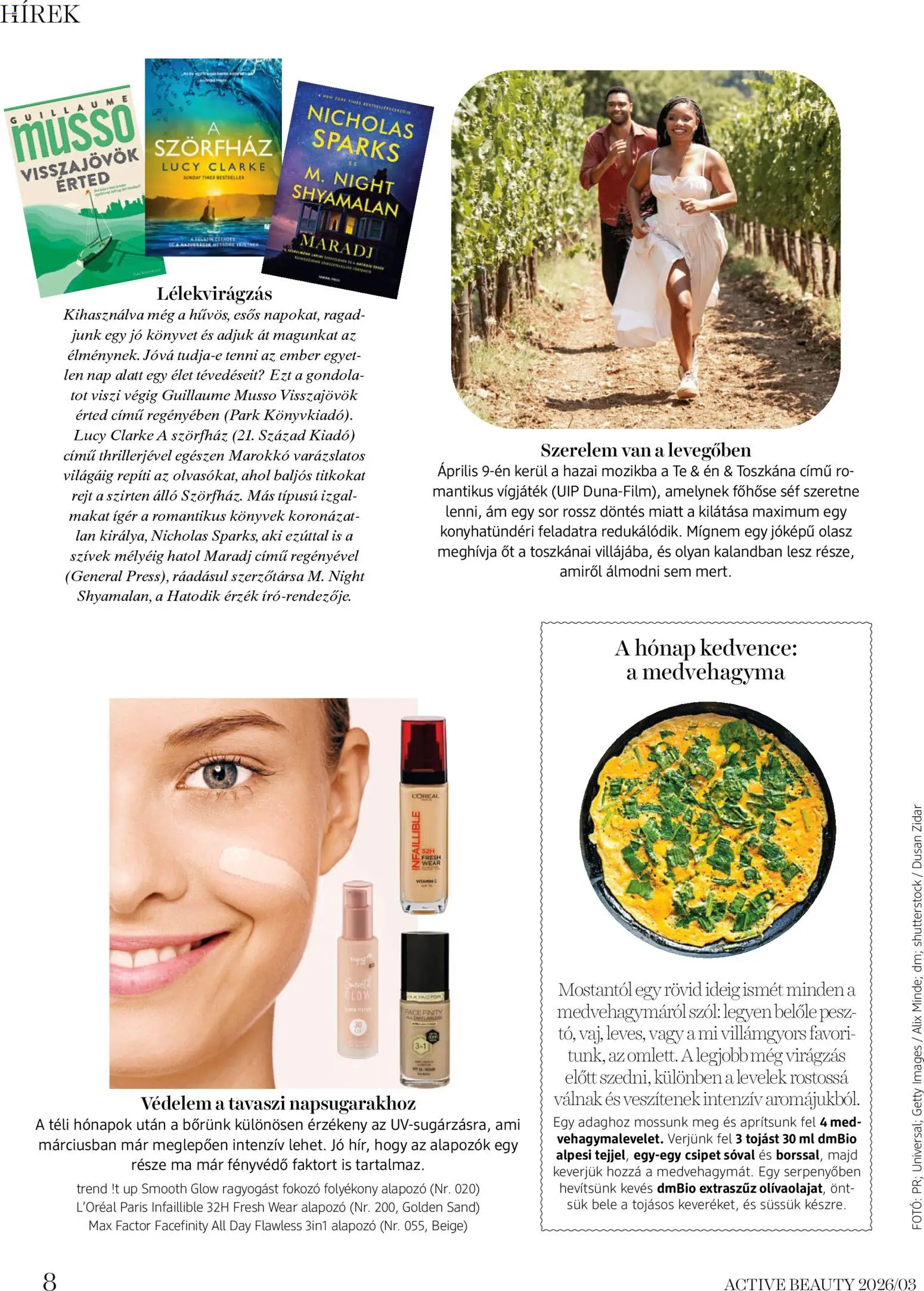 DM Drogerie Markt akciós ujság - amely érvényes a következő dátumtól: 26.03.2026 | Oldal: 8 | Termékek: Könyvek, Alapozó, Vitamin c, Fényvédő