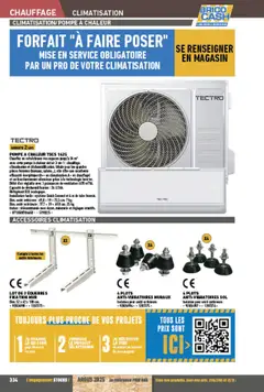 Brico Cash - Prévisualisation de Brico Cash catalogue valide à partir de 04.04.2025 | Page: 334 | Produits: Climatisation, Plots