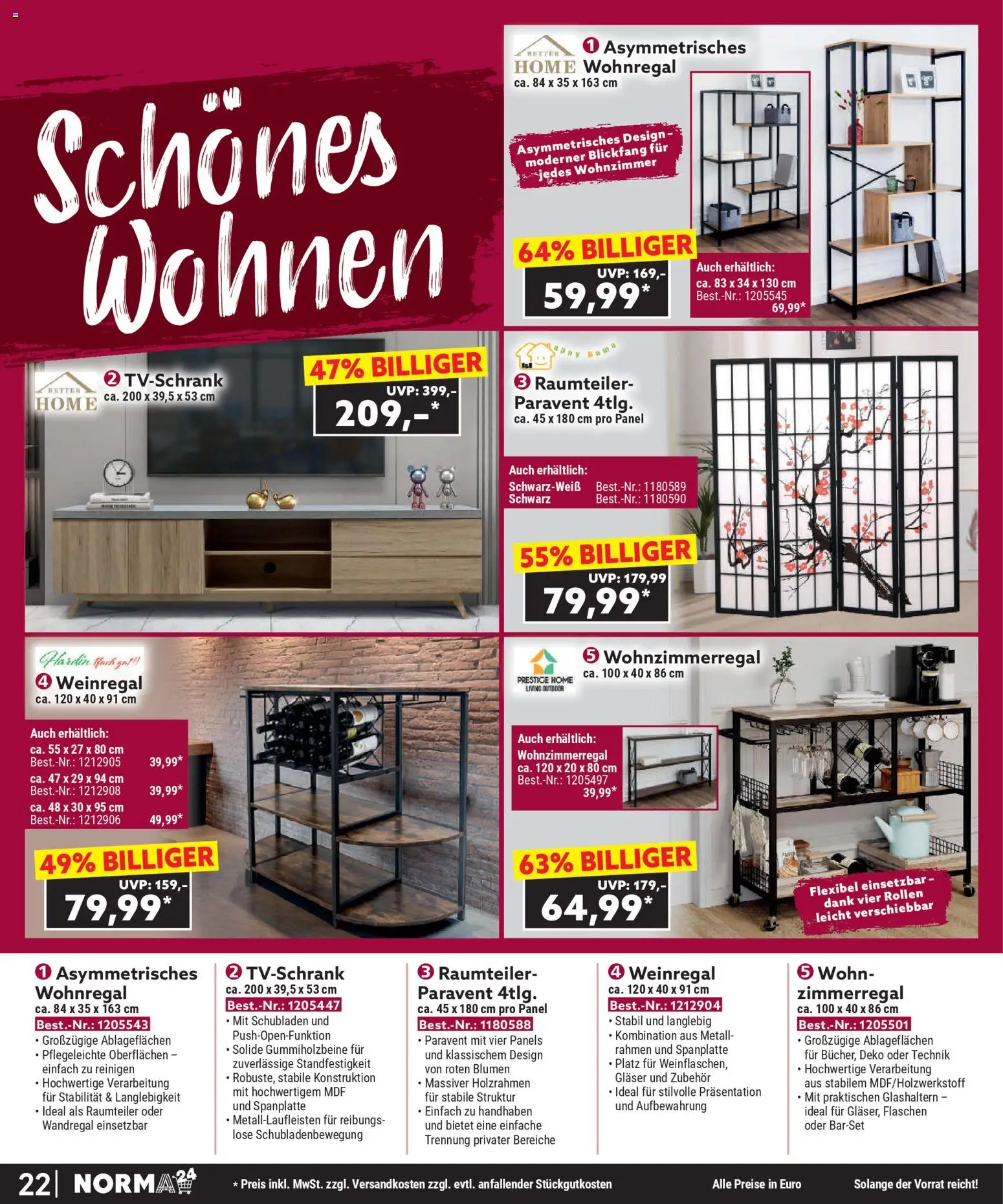 Norma Bestellmagazin gültig ab 01.12.2025 | Seite: 22
