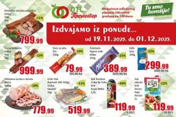 Metalac Proleter izdvajamo iz ponude - pregled Metalac Proleter kataloga - važi od 19.11.2025