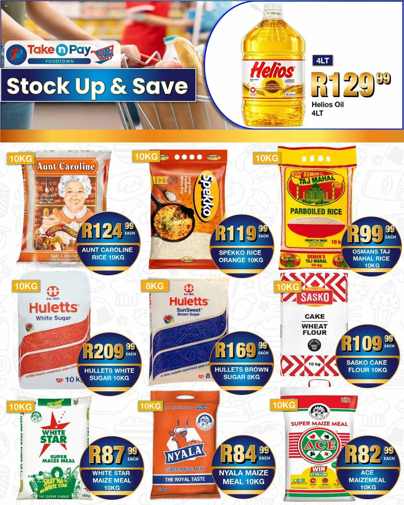 New Take n Pay catalogue – valid from 13.04.2026 | Page: 21 | Products: Oil, Rice, Stock, Sugar