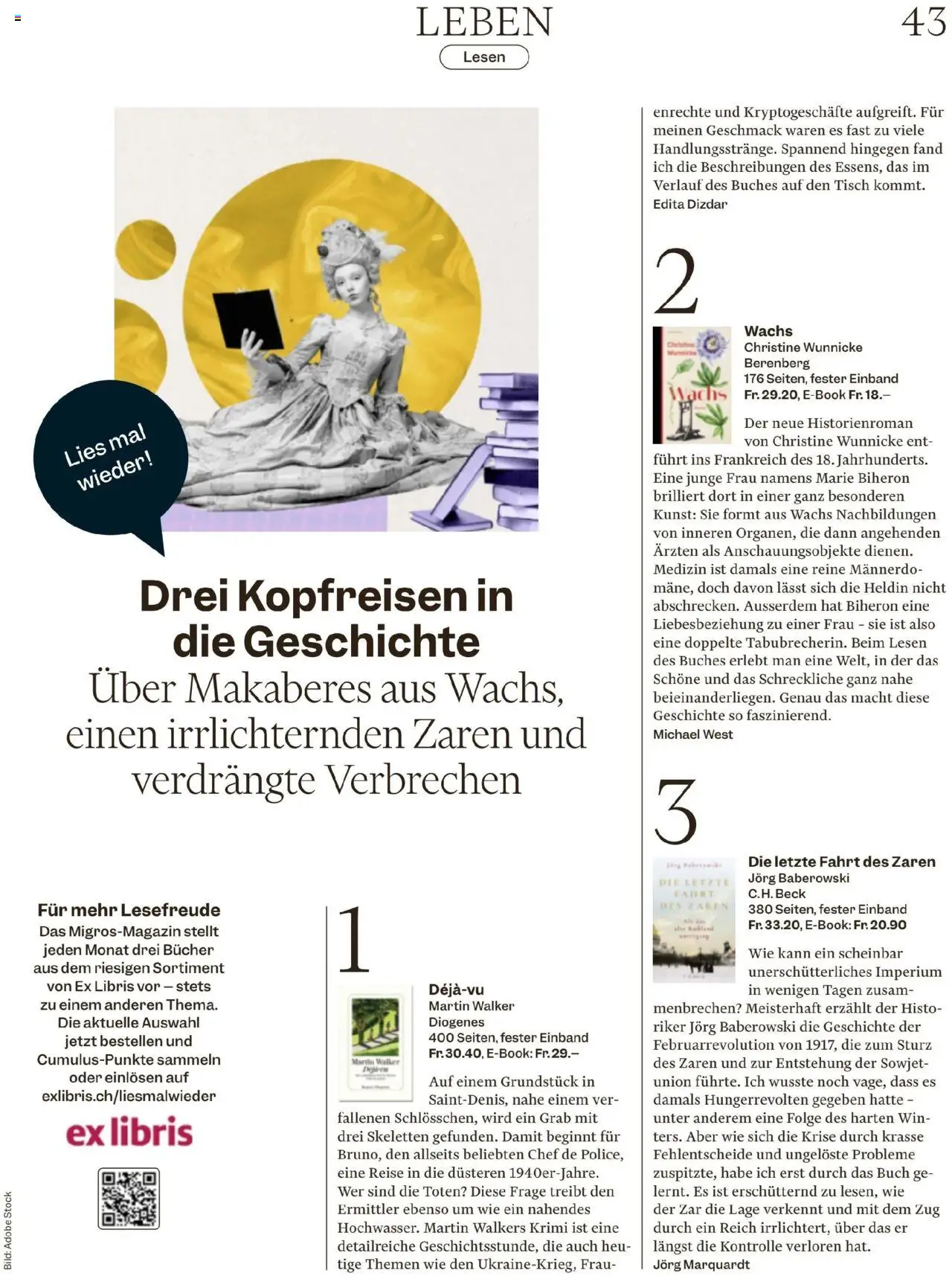 Migros - Magazin ab 05.08.2025 | Seite: 43 | Produkte: Tisch