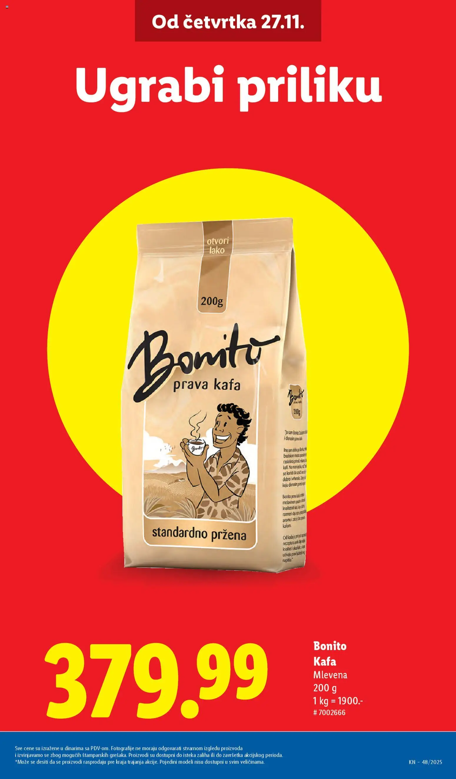 Lidl katalog - važi od 27.11.2025 | Strana: 9 | Proizvode: Kafa