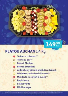 Ofertele Auchan valabile de la 26.11.2025 | Pagină: 4 | Produse: Hijyenik ped, Ardei, Brânză, Ușă