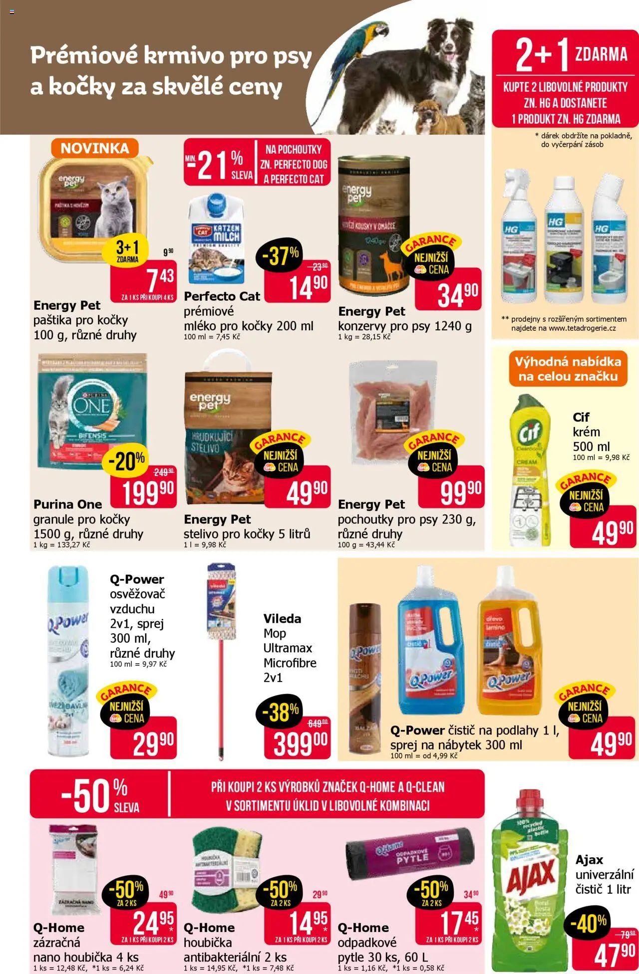 TETA Drogerie leták od 05.06.2025 | Strana: 17 | Produkty: Houbička, Mléko, Nano houbička, Granule pro kočky