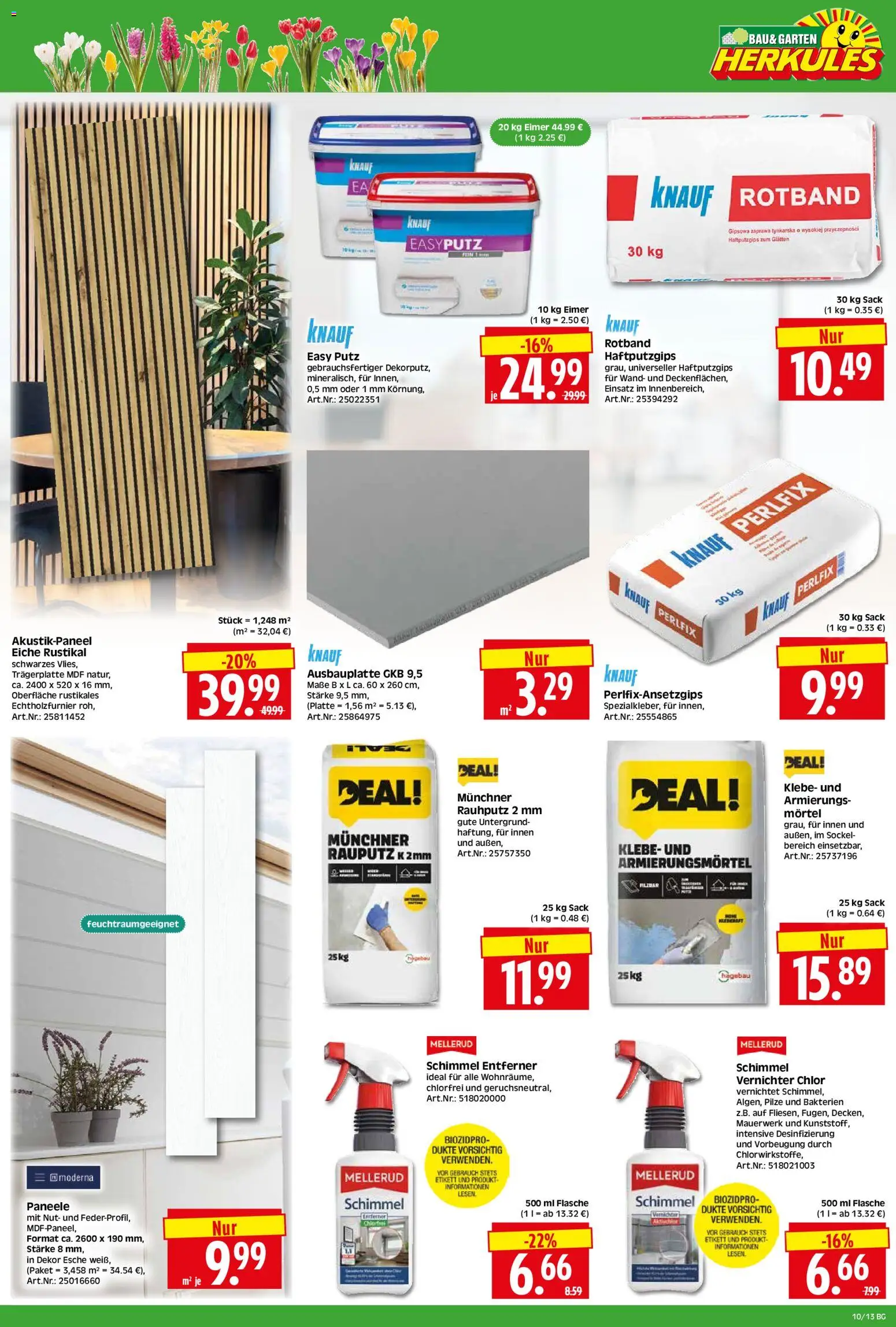 HERKULES Bau & Garten – gültig ab 02.03.2026 | Seite: 13