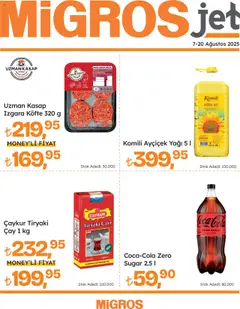 07.08.2025 tarihinden itibaren geçerli olan Migros kataloğu önizlemesi