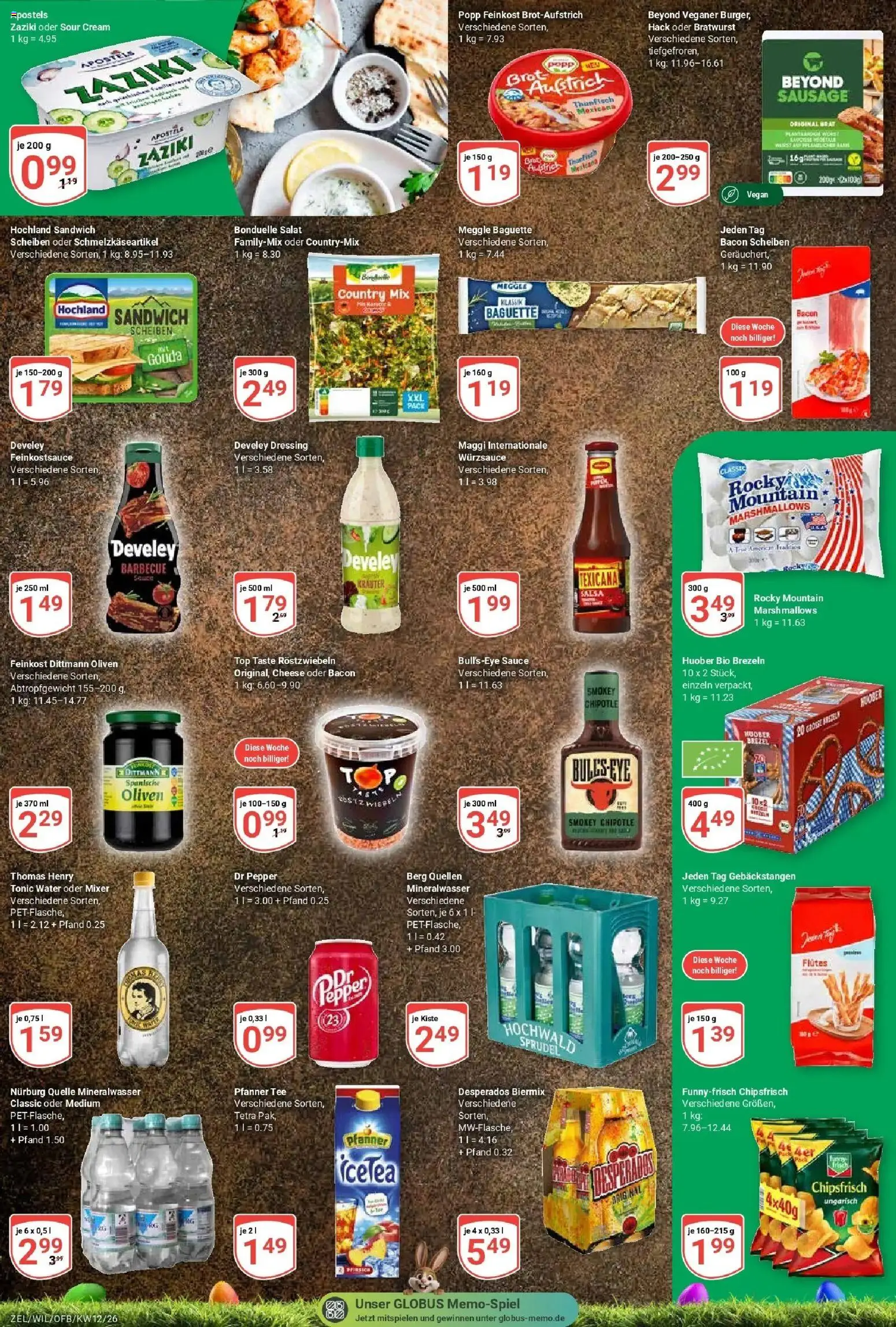 Globus prospekt Wittlich	 – gültig ab 15.03.2026 | Seite: 8 | Produkte: Top, Maggi, Brot, Tee