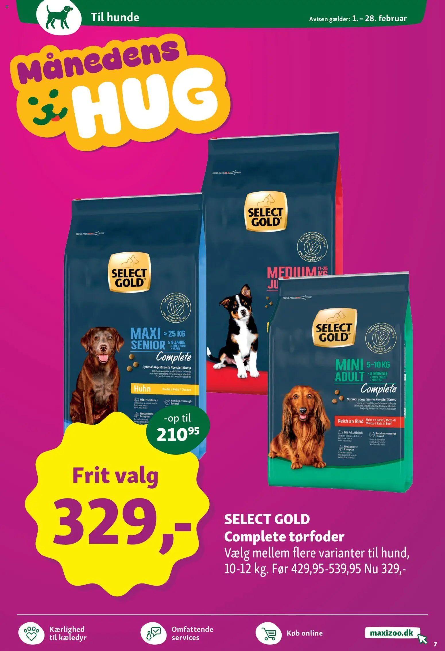 Maxi Zoo tilbudsavis – gyldig fra 01.02.2026 | Side: 7