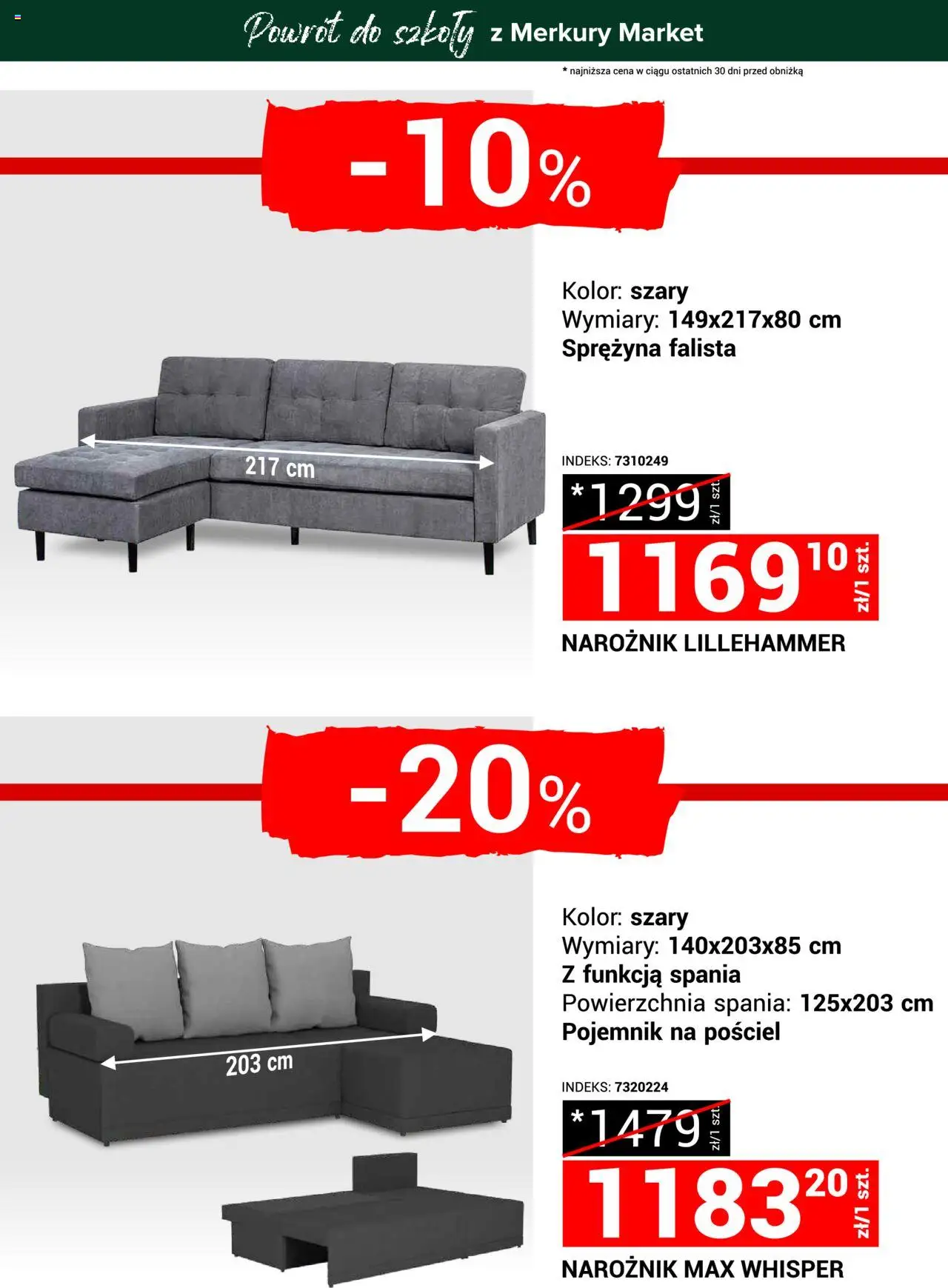 Merkury Market Gazetka - Powrót do szkoły od 23.08.2025 | Strona: 10 | Produkty: Pościel