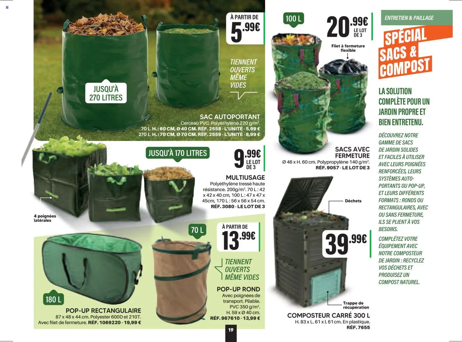 {H1} | Page: 19 | Produits: Sac, Composteur, Poignées