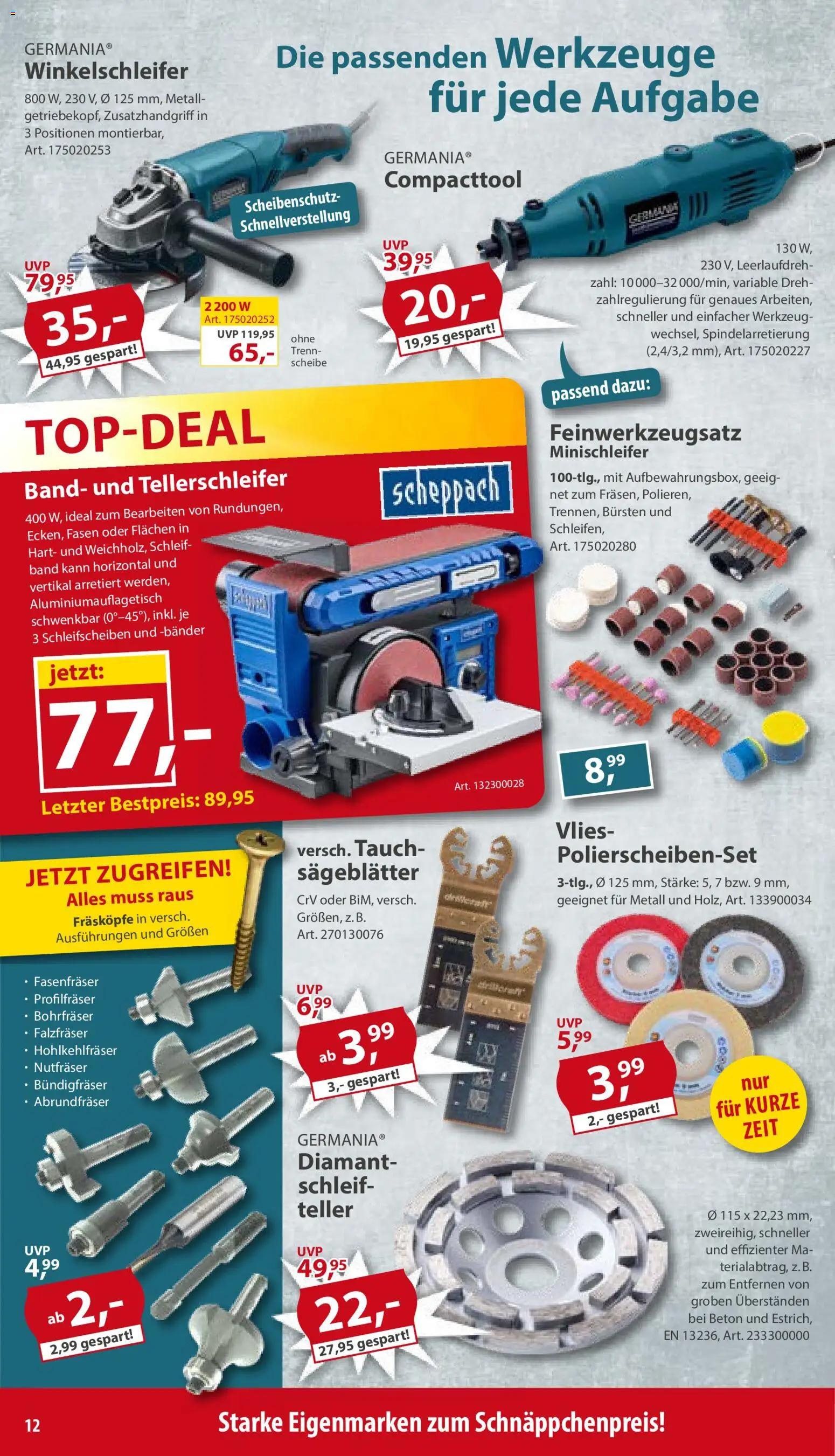 Sonderpreis Baumarkt Prospekt 	 – gültig ab 11.04.2026 | Seite: 12