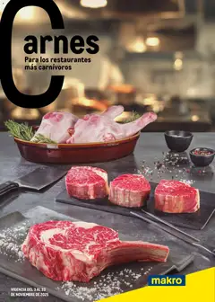 Vista previa Makro - Especial Carnes Península válido desde el 03.11.2025