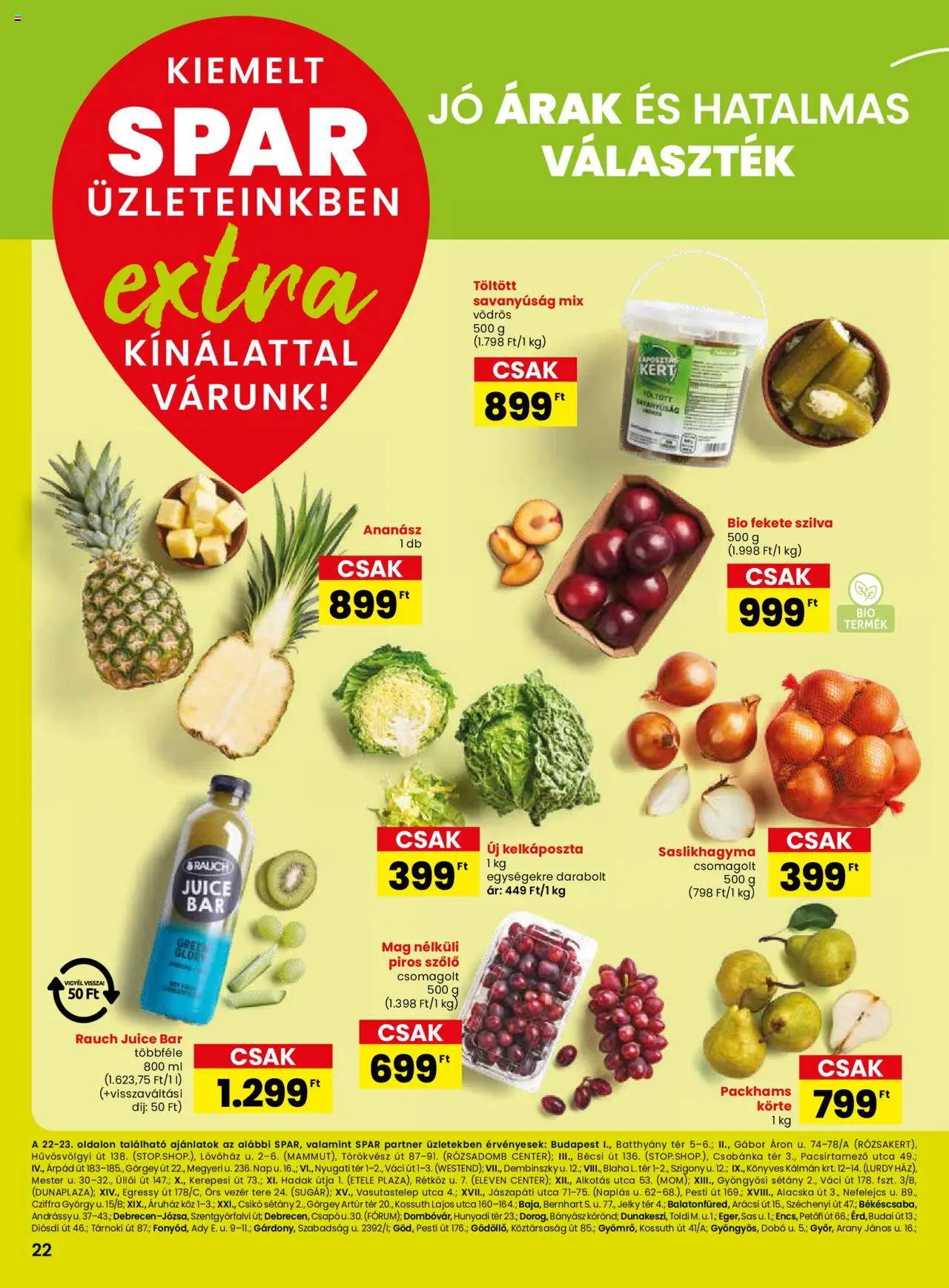 Interspar akciós ujság - amely érvényes a következő dátumtól: 14.08.2025 | Oldal: 3 | Termékek: Szőlő, Körte, Szilva, Ananász