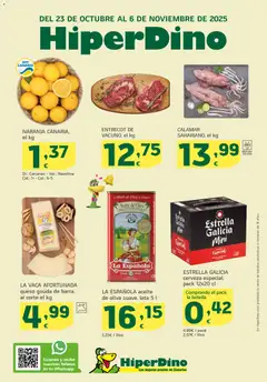 Vista previa HiperDino folleto válido desde el 23.10.2025