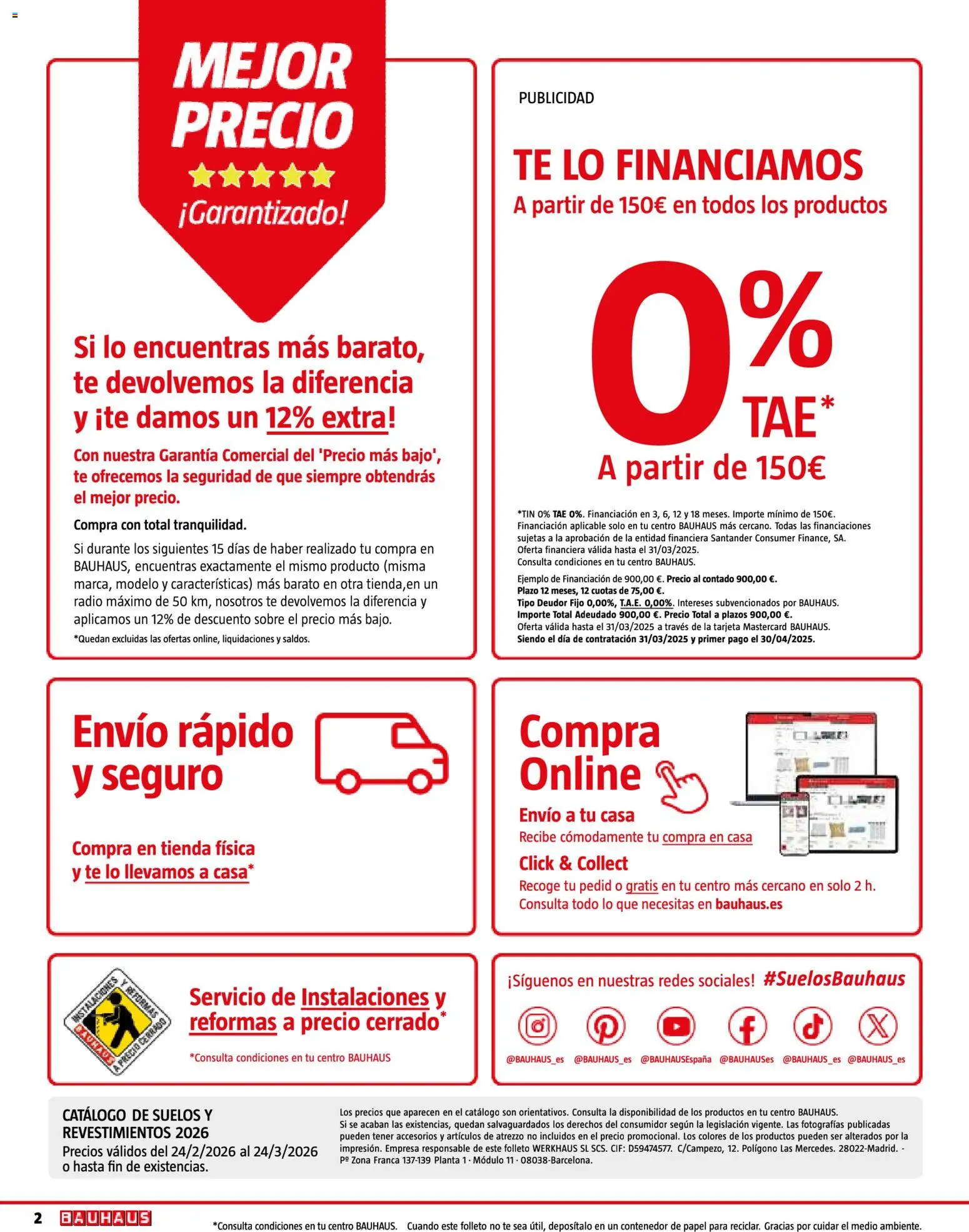 Bauhaus - Suelos y revestimientos │ válido desde el 24.02.2026 | Página: 2 | Productos: Té, Radio