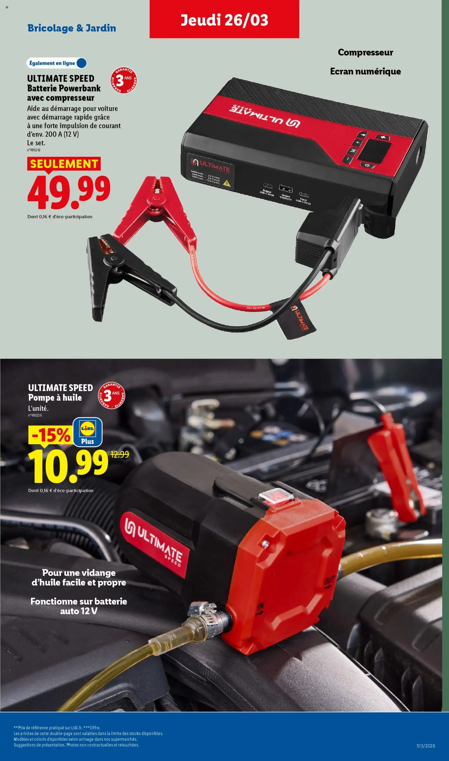 {H1} | Page: 33 | Produits: Compresseur, Batterie, Huile