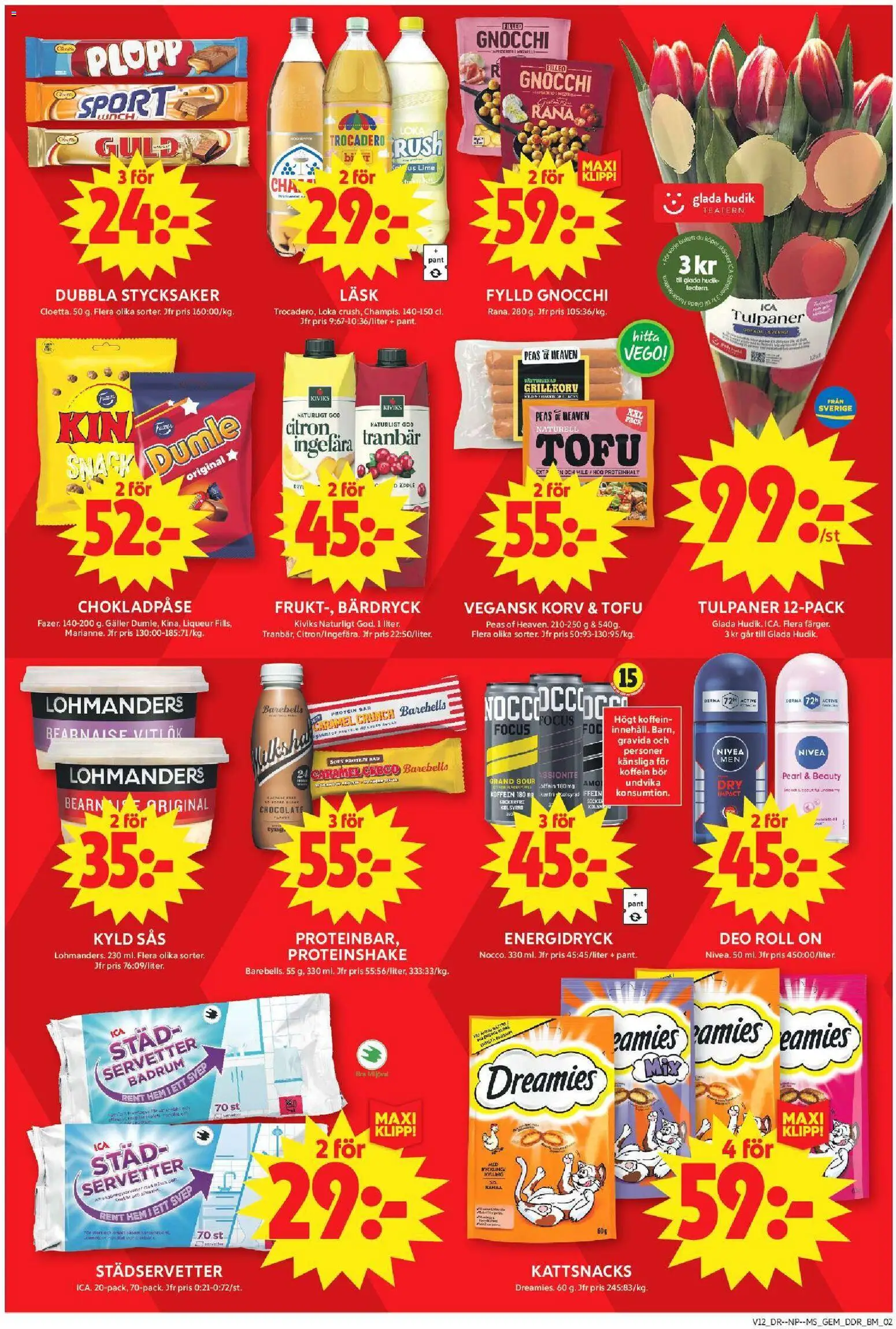 ICA Maxi reklamblad aktuell från 16.03.2026 | Sida: 10 | Produkter: Gem, Loka, Deodorant, Galler