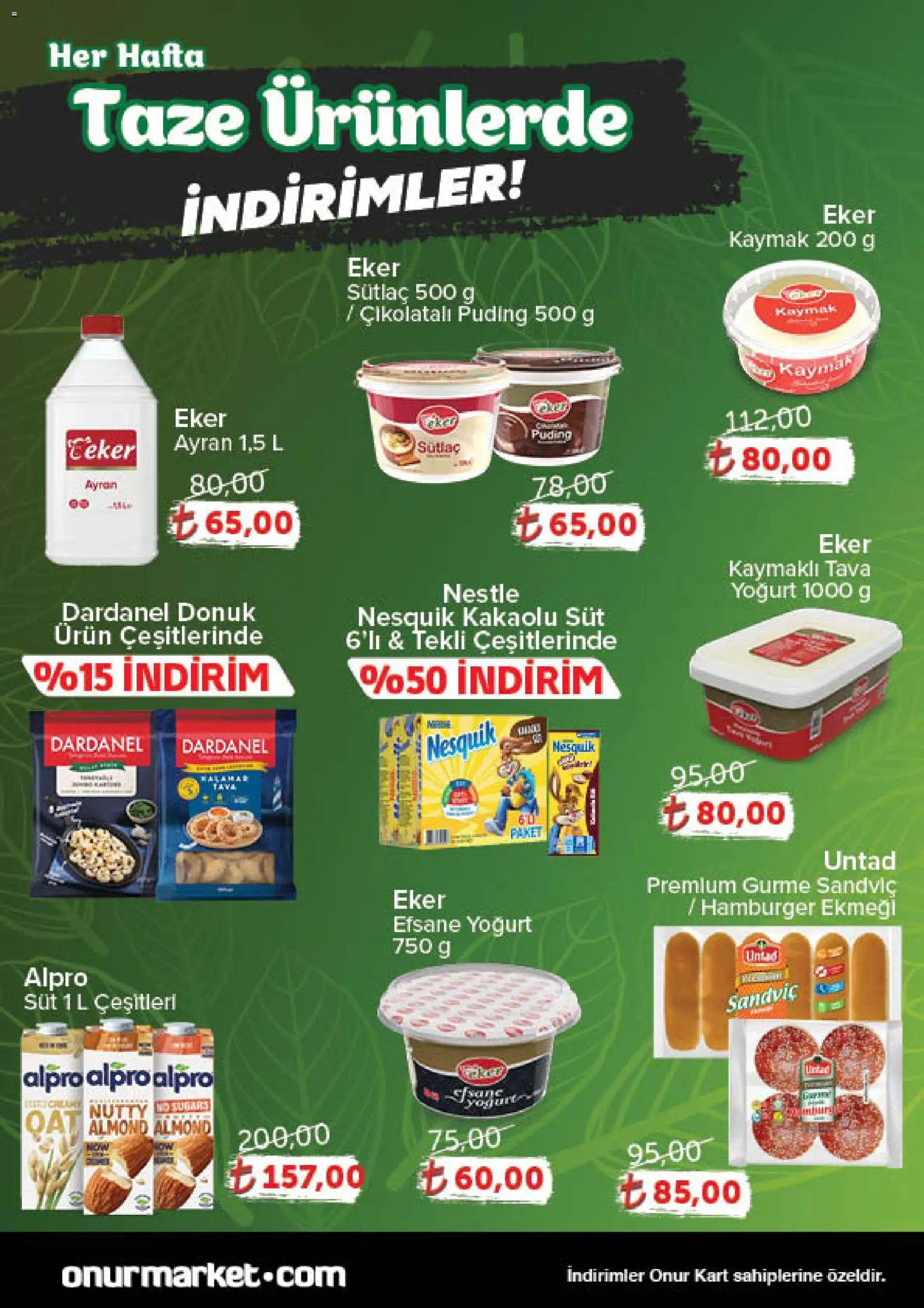 Onur Market Katalog Gurme - Bursa - 06.11.2025 tarihinden itibaren geçerlidir | Sayfa: 3