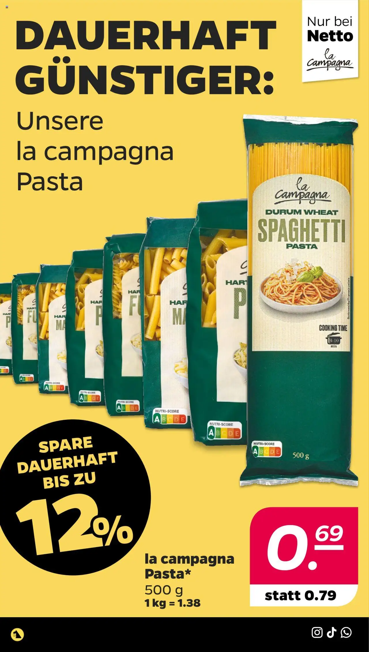 Netto Prospekt 	 – gültig ab 20.10.2025 | Seite: 16 | Produkte: Pasta