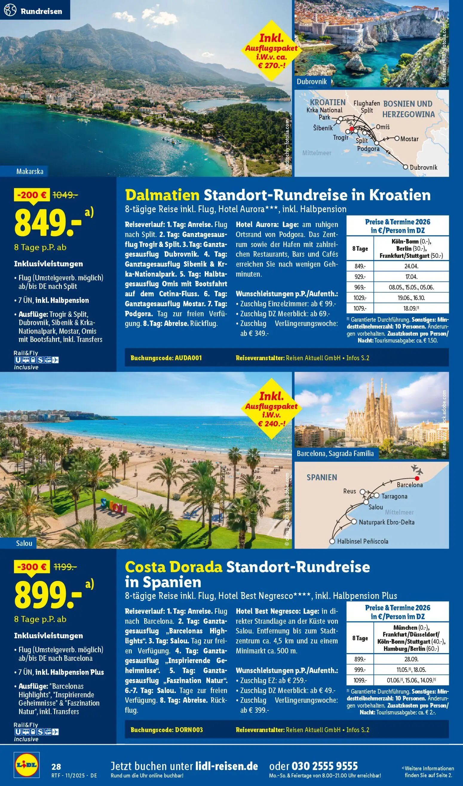 Lidl Reisen - Black Friday – gültig ab 12.11.2025 | Seite: 28 | Produkte: Rum, Uhr