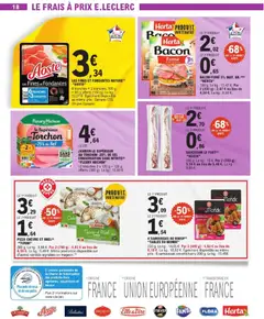 E.Leclerc - Prévisualisation de Pizza Chèvre et Miel, Pizza Chèvre et Miel "TURINI" 380 g. Même promotion disponible sur d'autres variétés signalées en magasin. valide à partir de 06.01.2026 | Page: 18