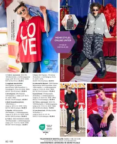 Ulla Popken Prospekt 	 - gültig ab dem 01.08.2025 | Seite: 82 | Produkte: Hoodie, Hose, Leggings, Strickjacke