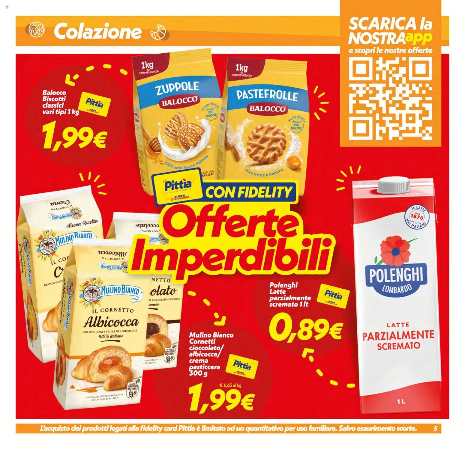 Volantino SuperConveniente del 13.01.2026 | Pagina: 5 | Prodotti: Crema, Cioccolato, Latte, Olio