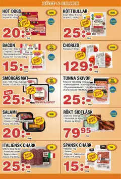 Nya Pulsen - erbjudanden - Förhandsvisning av reklamblad från butik Nya Pulsen aktuell från 13.10.2025 | Sida: 6 | Produkter: Bacon, Peppar, Salami, Vitlök