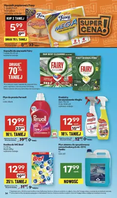 Pogląd oferty "Delikatesy Centrum Gazetka" - ważna od 30.10.2025 | Strona: 34 | Produkty: Cytryna, Delikatesy, Fairy, Detergent