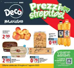 Anteprima del volantino Decò MaxiStore - Matino catalogo valido a partire dal 29.07.2025