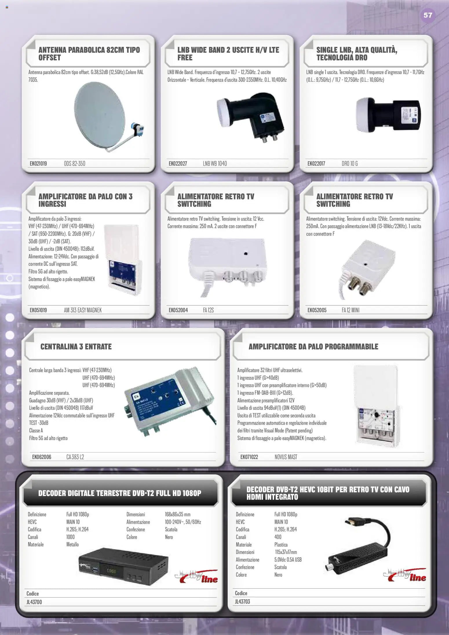 Volantino GBC del 06.02.2026 | Pagina: 57 | Prodotti: TV, Cavo, USB, Scatola