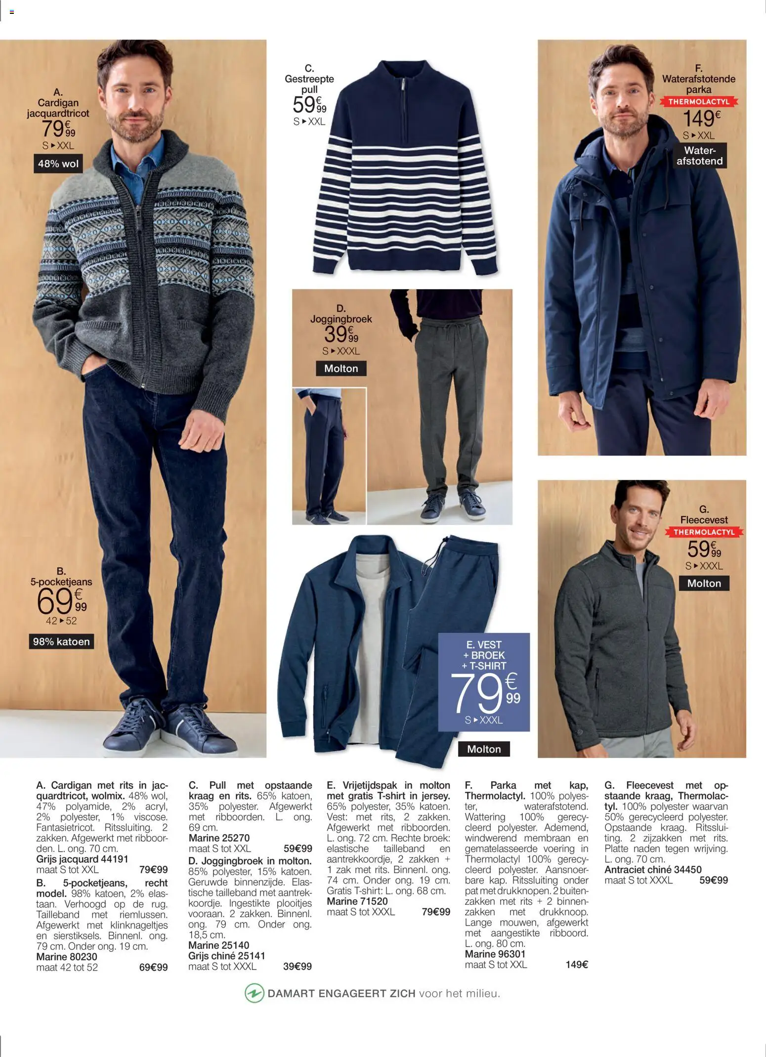 {H1} | Pagina: 46 | Producten: Zak, Vest, Broek